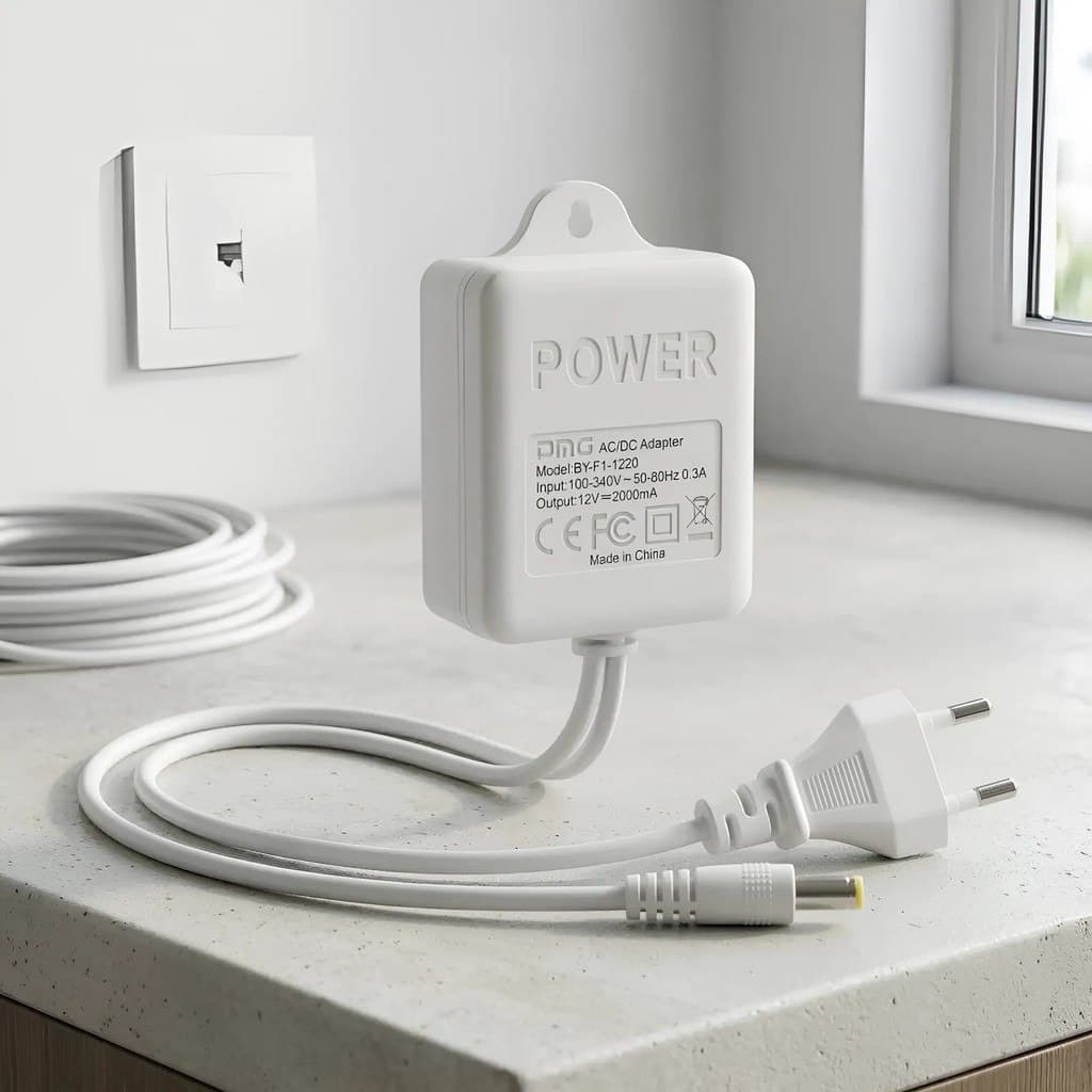 Fonte prova d'água 12V 2A 110-220V para Câmera IP Speed Dome