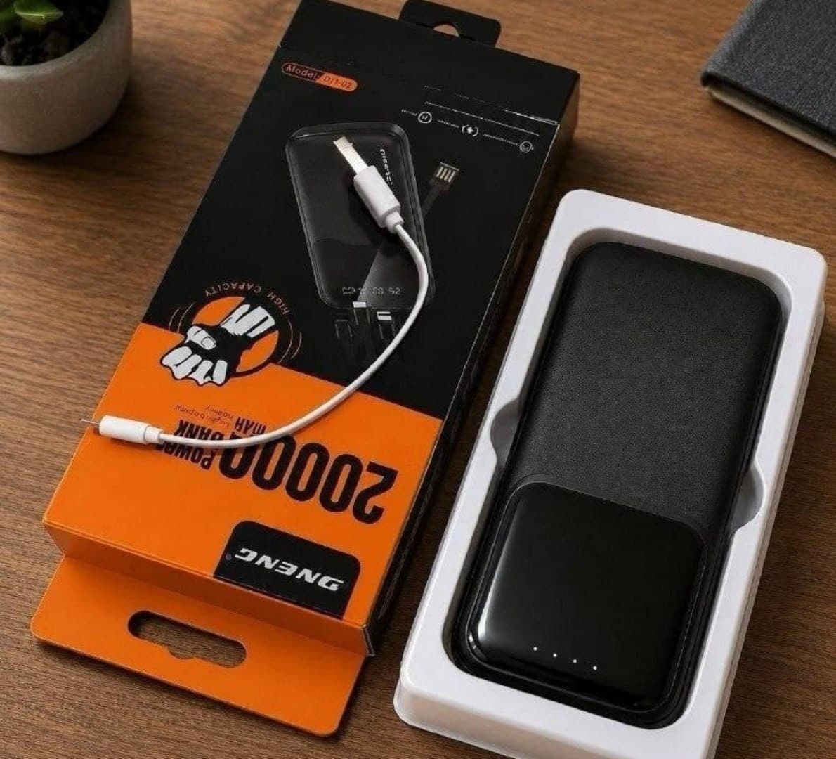 Power Bank 20.000mAh com Display Digital